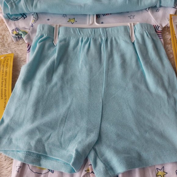 3/$30 4- Piece Disney Star Wars Mandalorian Baby Yoda Cotton Pajama Set - Picture 10 of 14